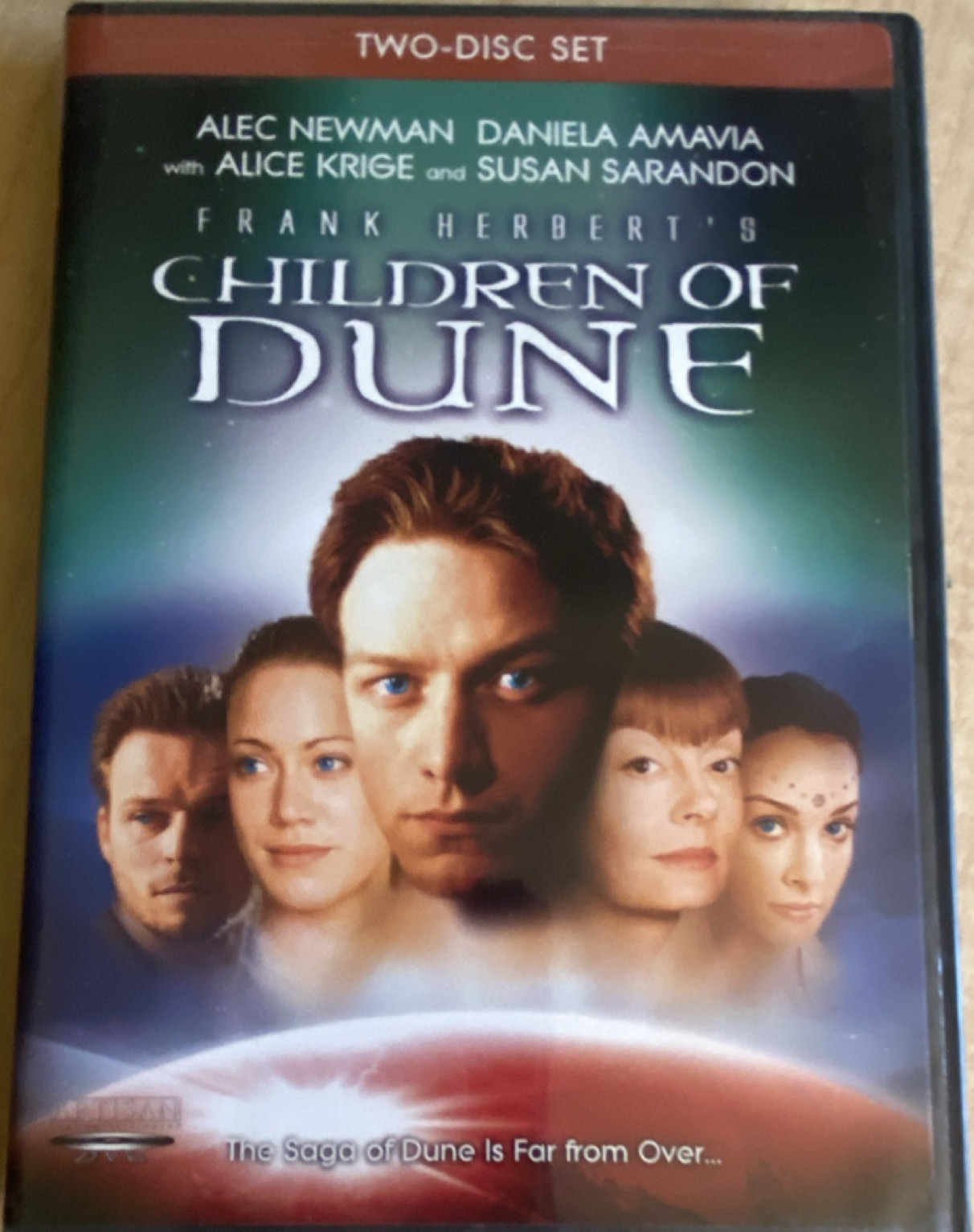 Frank Herbert’s Children of Dune DVD Two-Disc Mini Series Dune Susan Sarandon