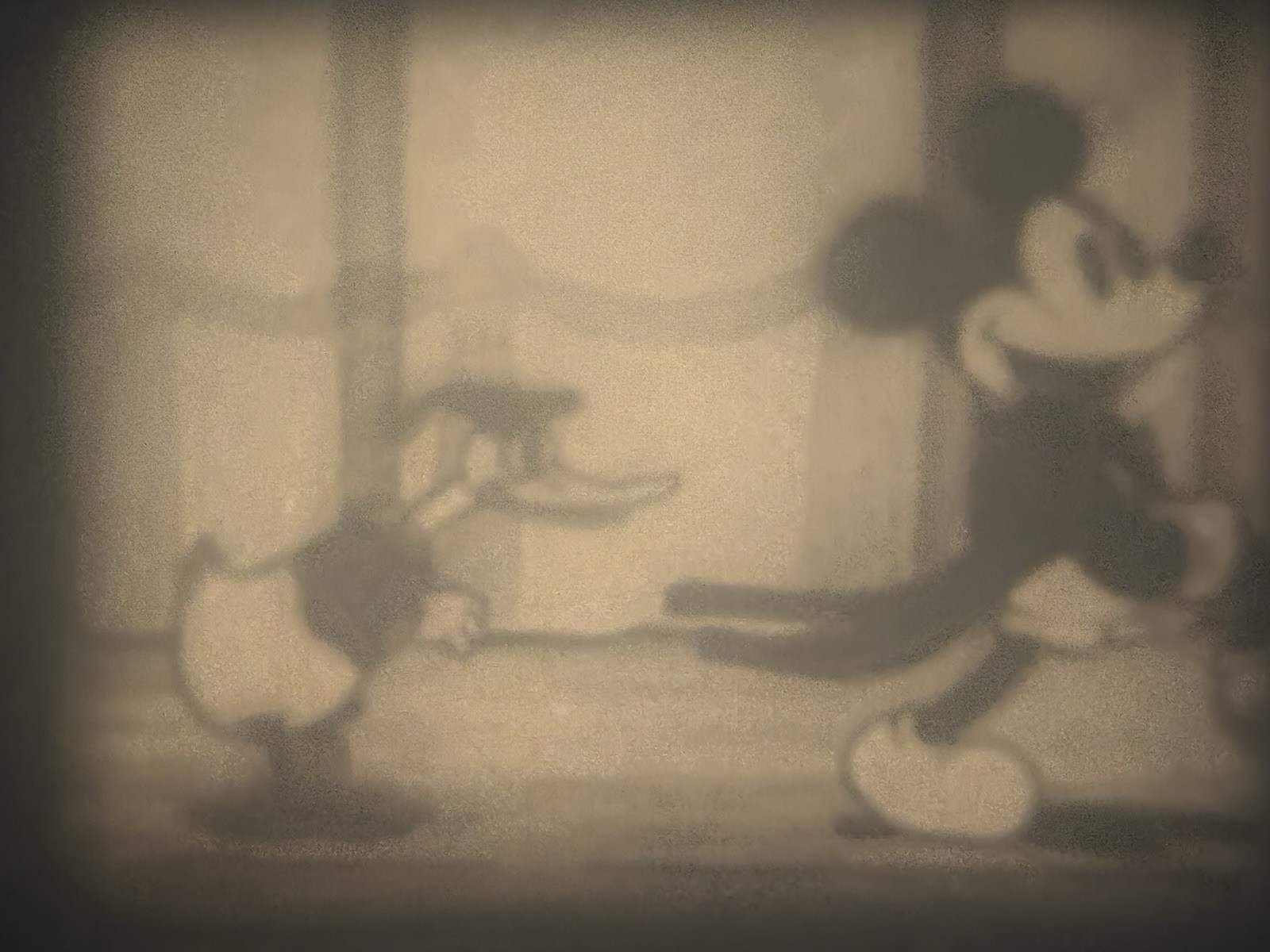 Disney’s “Mickey’s Best Girl” & “Stage Struck” (1933) 8mm Film, Minnie Donald VS