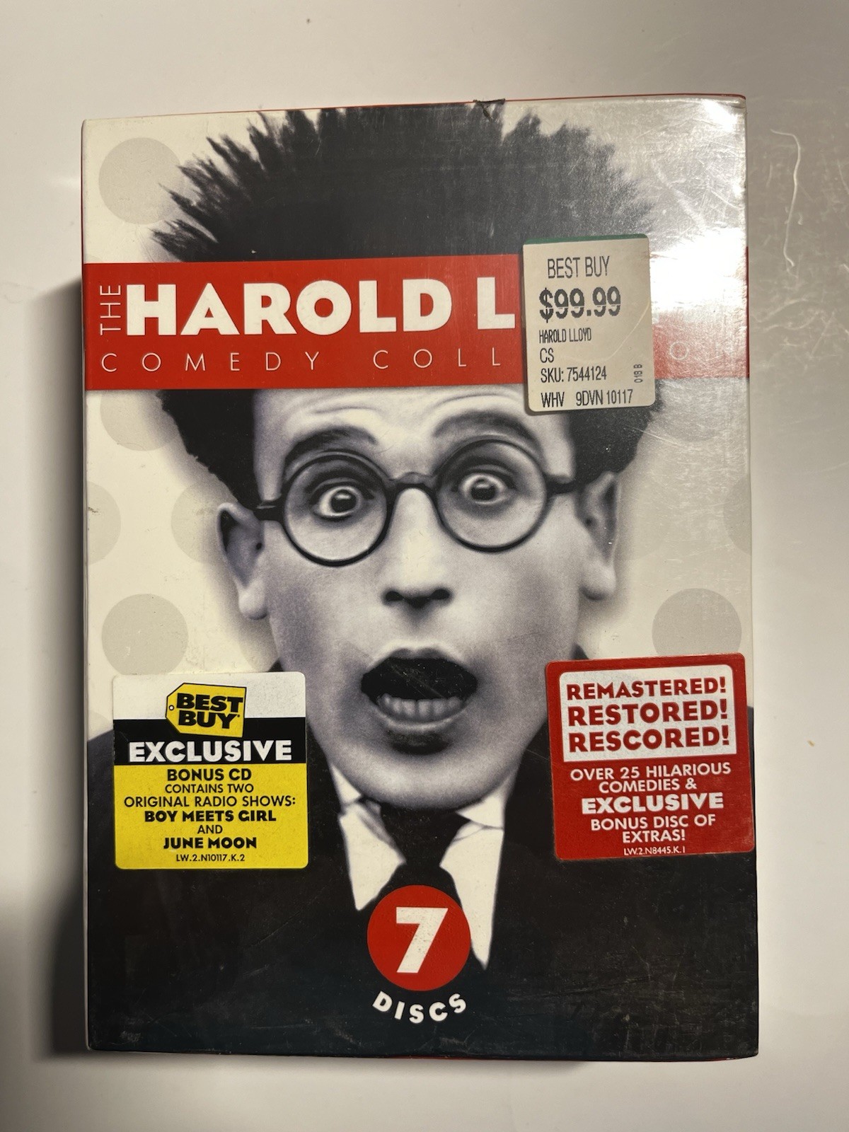 The Harold Lloyd Comedy Collection (DVD, 2005, 7-Disc Set)