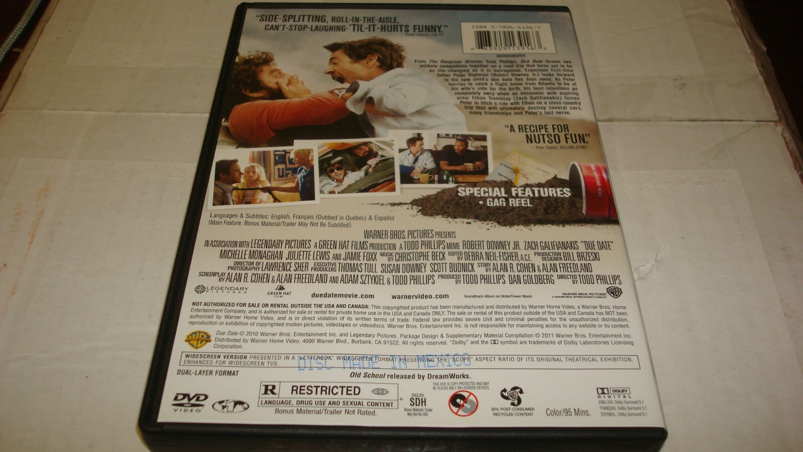 LOT OF 10 COMEDY DVDS FAT SPY, ANGER MGT, DUE DATE, EPIC MOVIE. FIRST WIVES CLUB