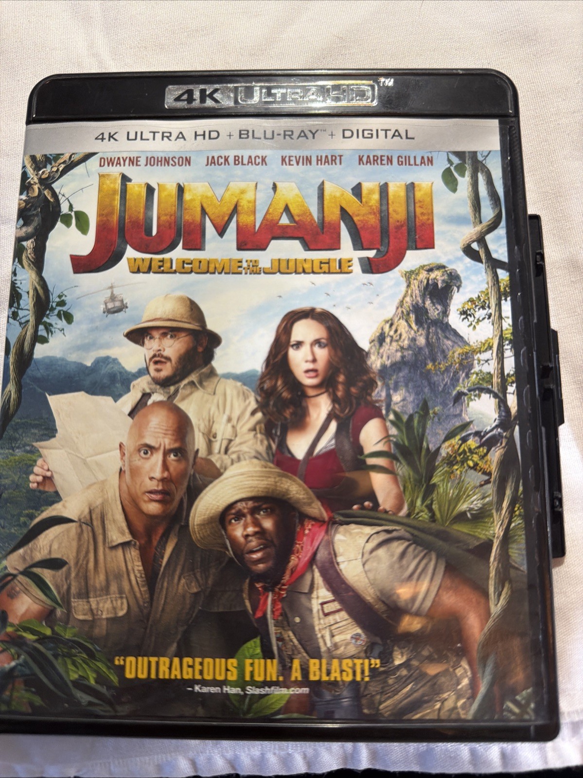 Jumanji: Welcome to the Jungle (Ultra HD, 2017)
