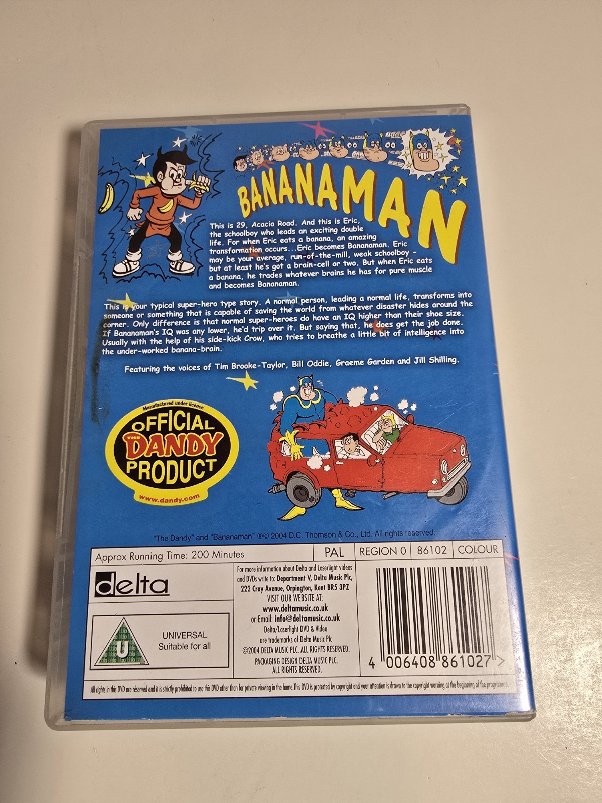 Bananaman The Ultimate Collection DVD Box Set Complete Series PAL region 0