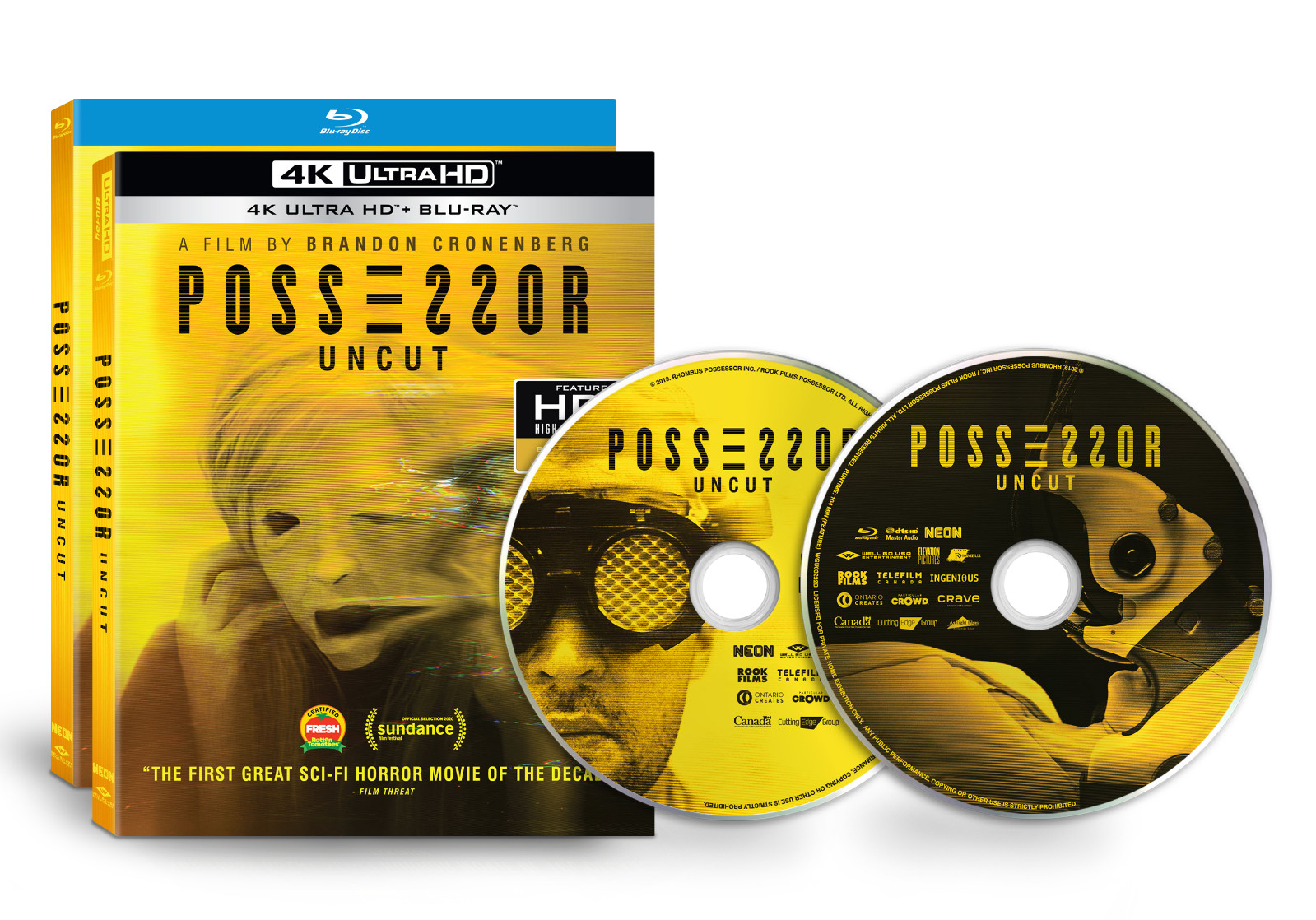 Possessor(DVD, Blu-ray or 4K+BD Combo) WGU03230D,WGU03231B, WGU03232B, WGU03234B