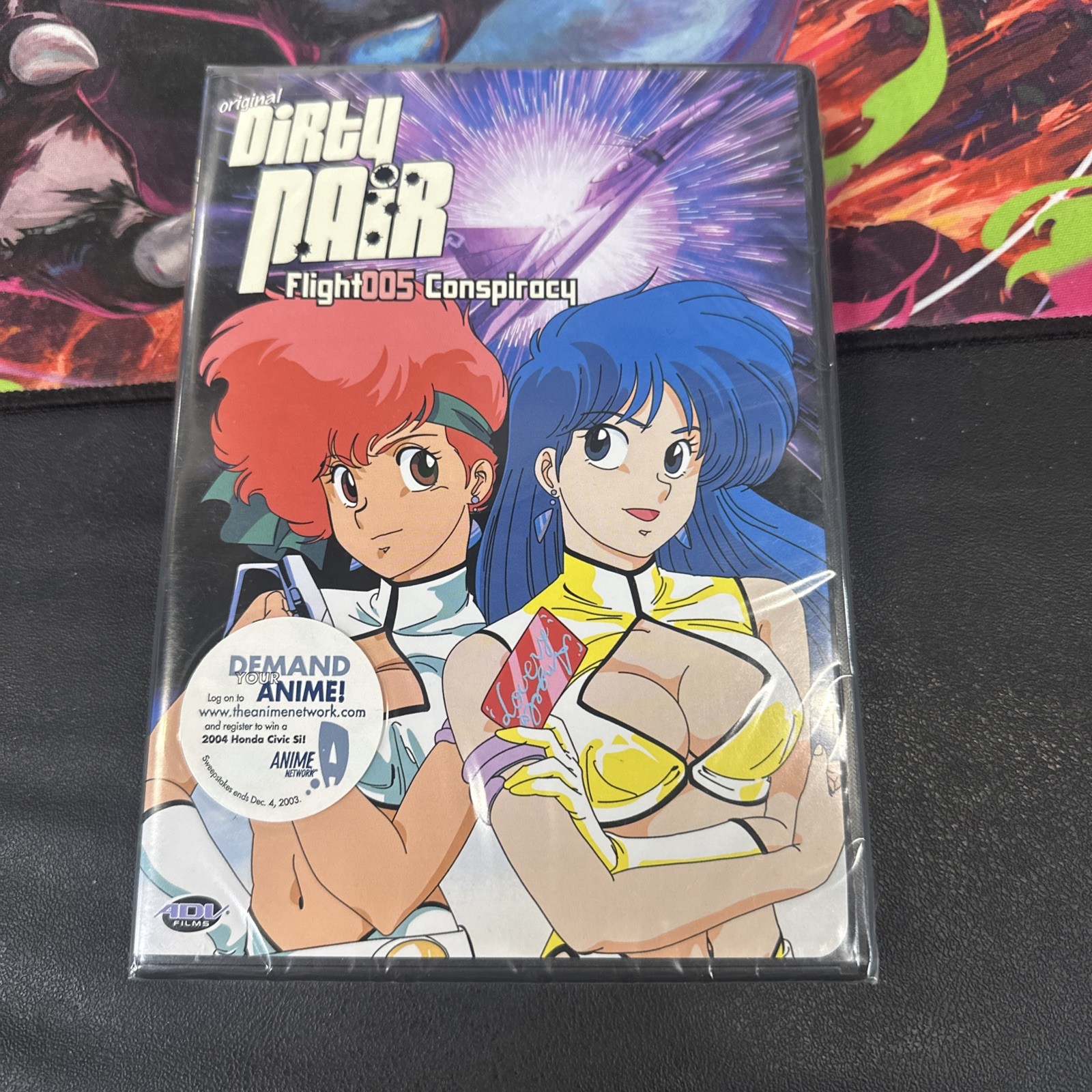 Dirty Pair: Flight 005 Conspiracy (DVD, 2003, ADV Films) 1990 ANIME **SEALED**