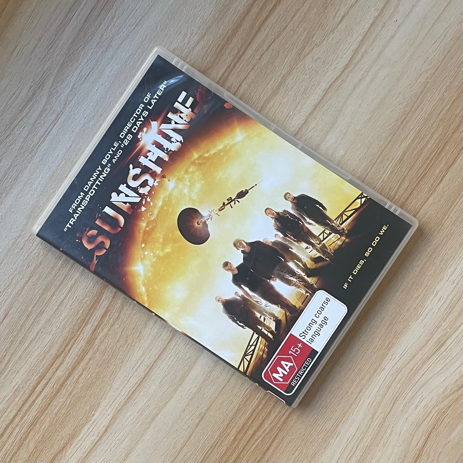 Sunshine 2007 DVD Region 4 PAL Danny Boyle Cillian Murphy Chris Evans RARE OOP