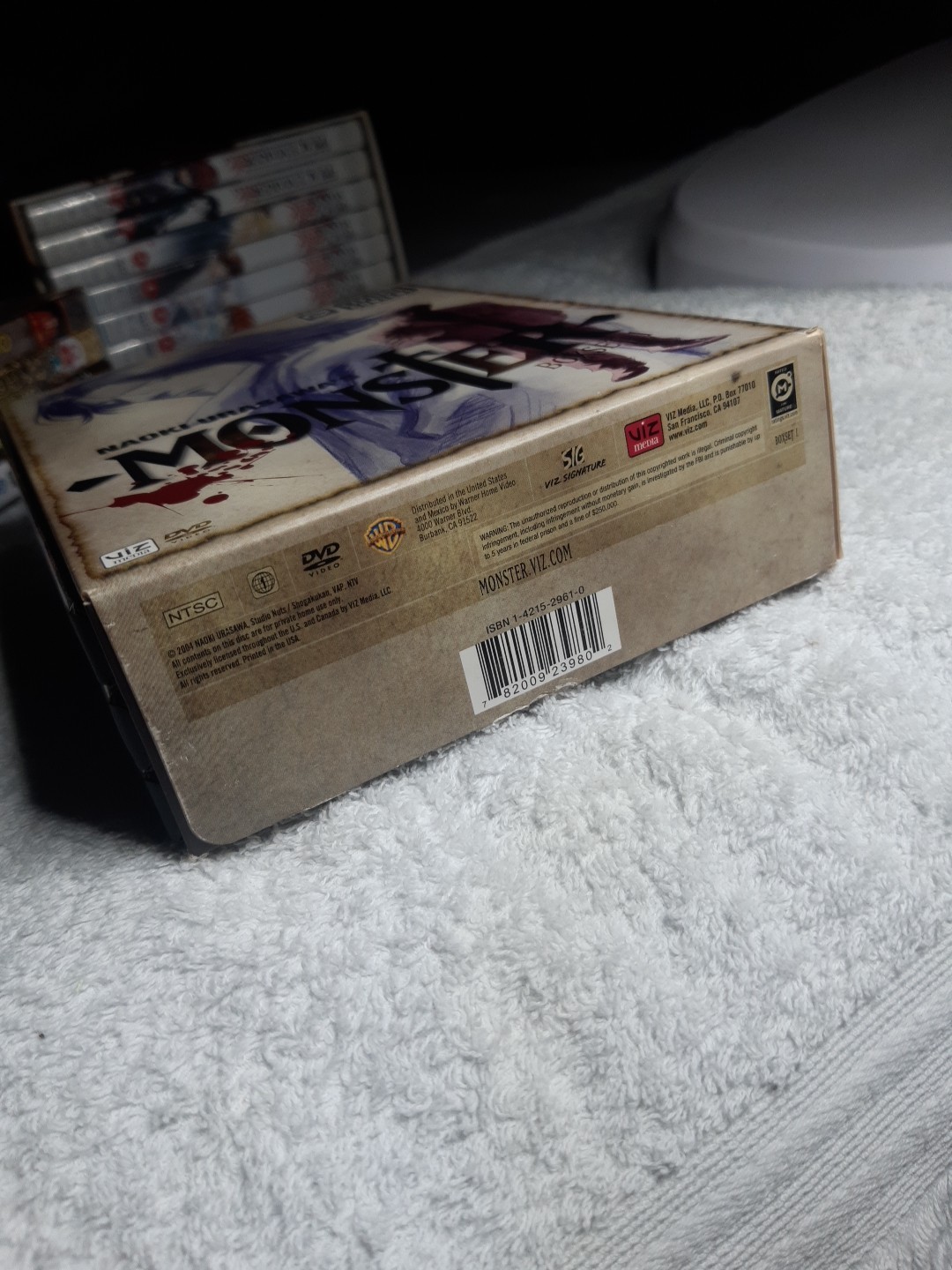 MONSTER.( Naoki Urasawa).Boxset 1.Dvd.3 Disc.Very Gc.Region 1