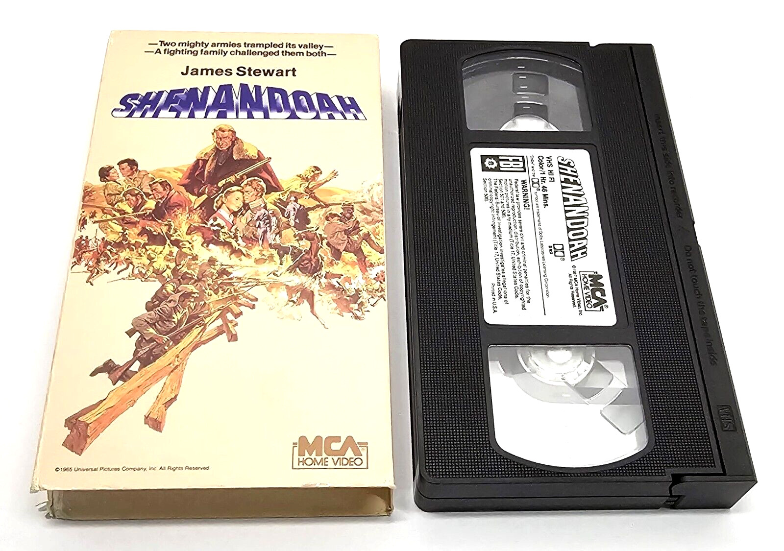 Shenandoah VHS 1990 James Stewart