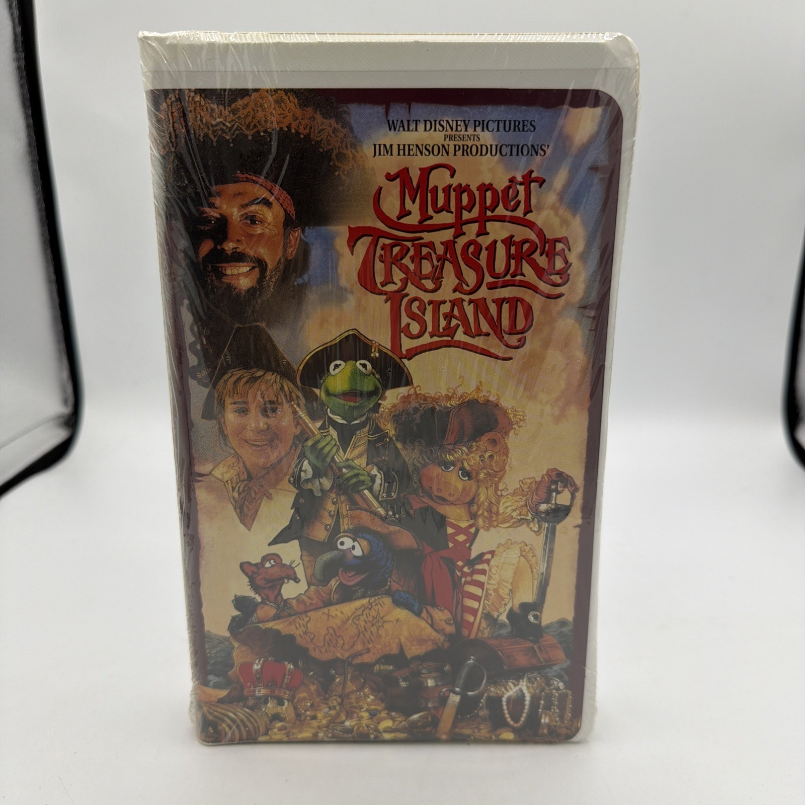 Walt Disney Jim Henson Muppet Treasure Island G Clamshell VHS Tape Kermit SEALED