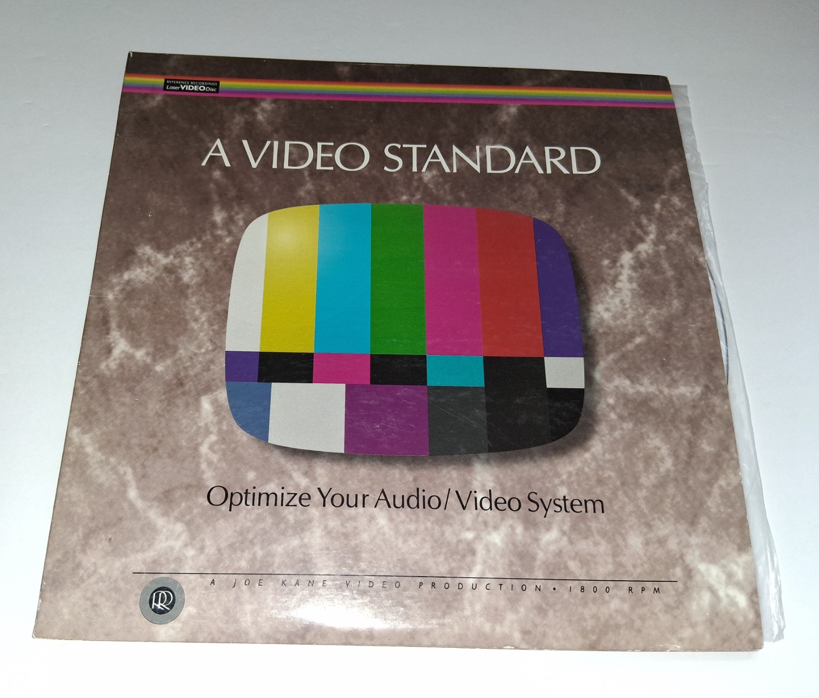A VIDEO STANDARD Reference Recordings LaserDisc LD-101 Joe Kane CAV
