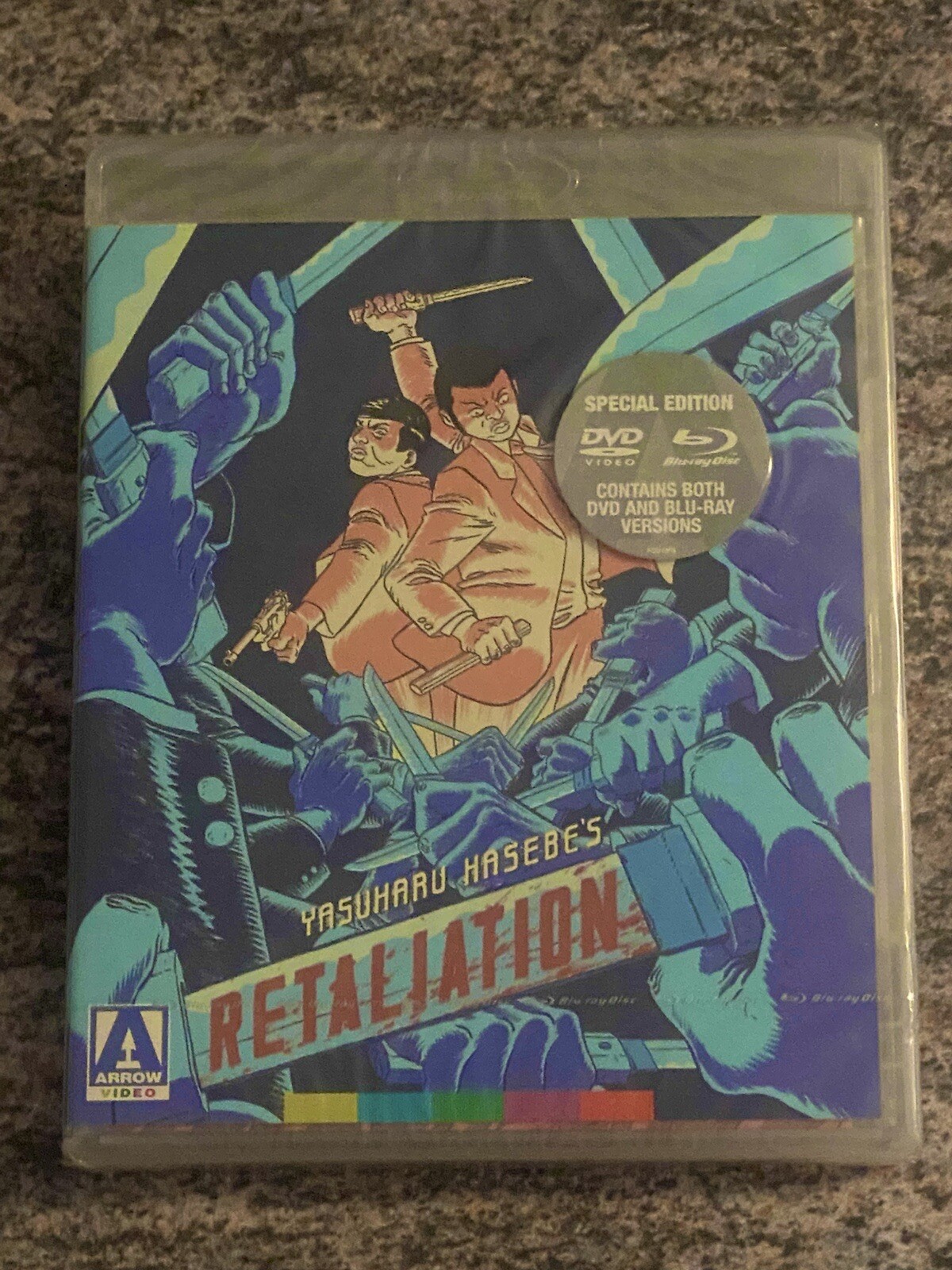 Retaliation (Blu-ray/DVD, Arrow Video, 3000 Unit Limited Edition) NEW / SEALED