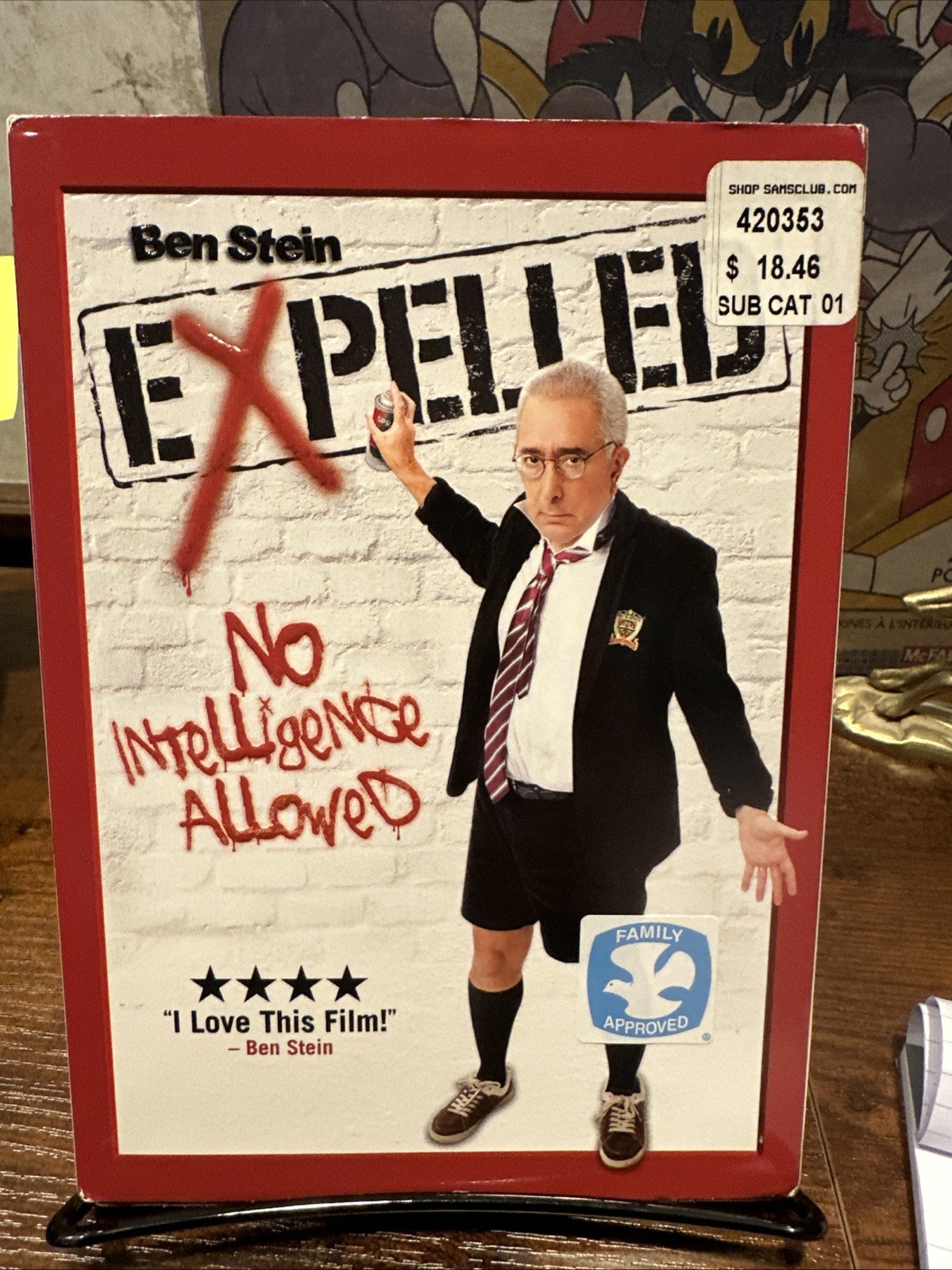 Ben Stein Expelled: No Intelligence Allowed (DVD, 2008) w/ Slipcover NEW/SEALED