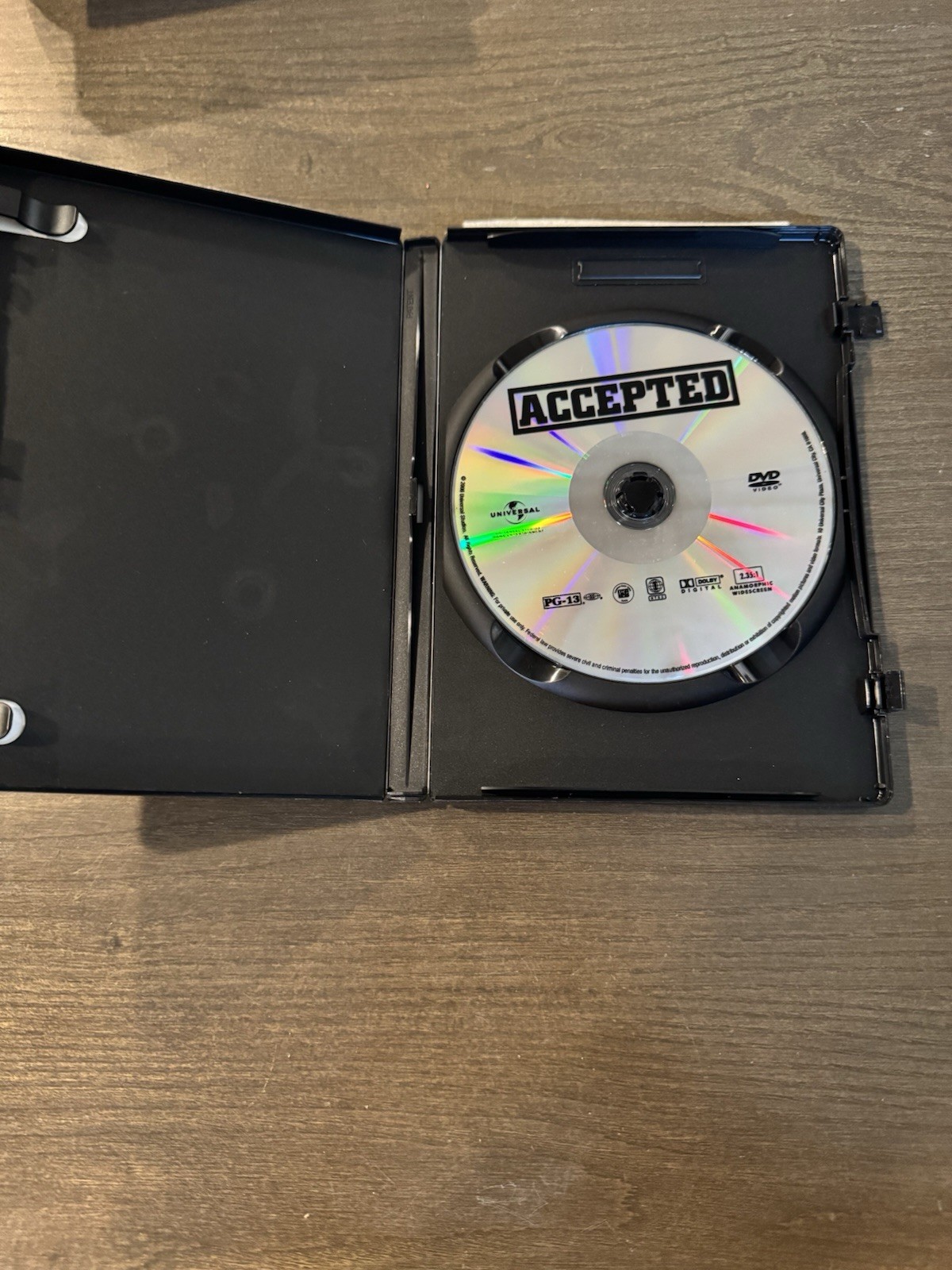 Accepted DVD 2006 Widescreen Edition