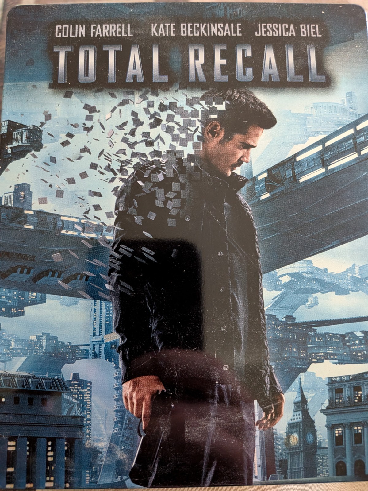 Columbia Pictures Total Recall Steelbook Blu-ray 2-Disc PG-13 Farrell