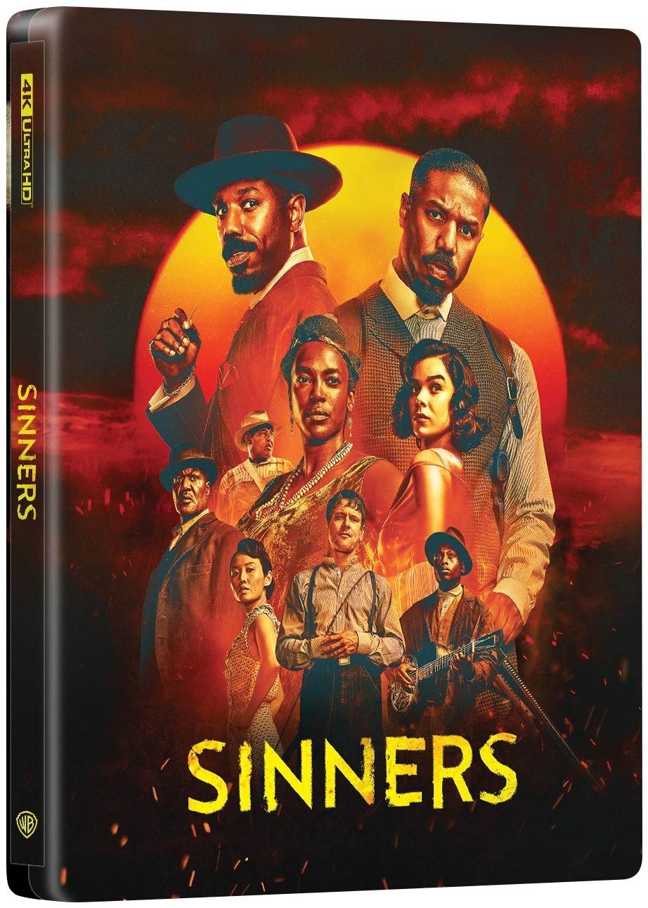 Sinners 4K Double Lenticular A SteelBook UHD Blu-ray [2025] MANTA LAB ShpNextDay
