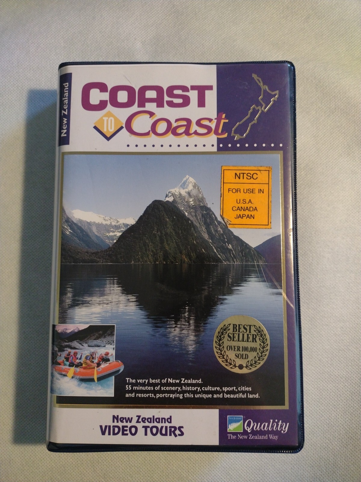 Coast to Coast New Zealand Video Tours (VHS Clamshell 1993) Digitally Mastered