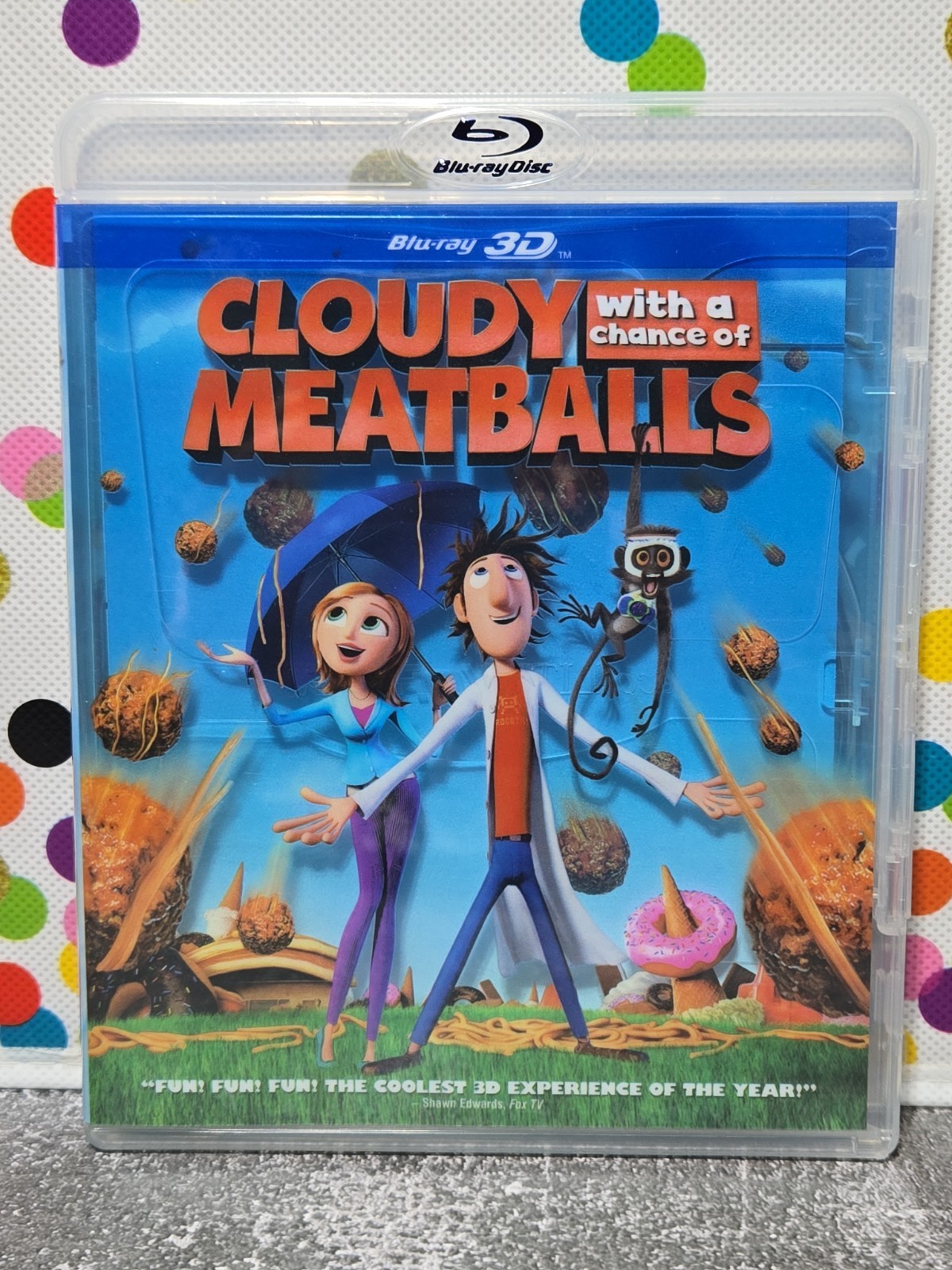 Cloudy with a Chance of Meatballs (Blu-ray 3D, 2009)
