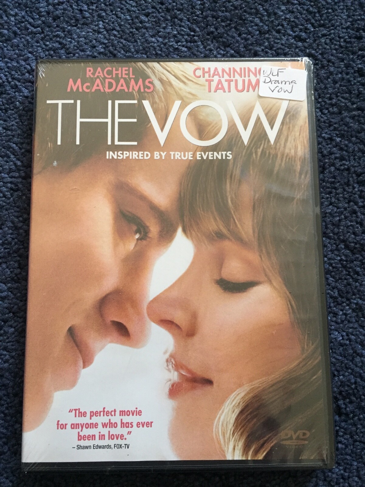 DVD The Vow BRAND NEW Drama Michael Sucsy Rachel McAdams Channing Tatum Romance