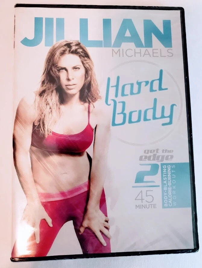 Jillian Michaels Hard Body DVD New Two Workouts 45 Minute Body Blasting