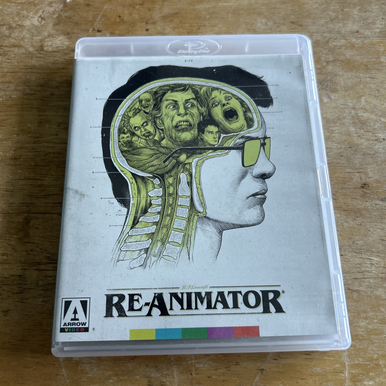 Re-Animator (Blu-ray, 1985) Arrow Video Horror Comedy Classic Region Free