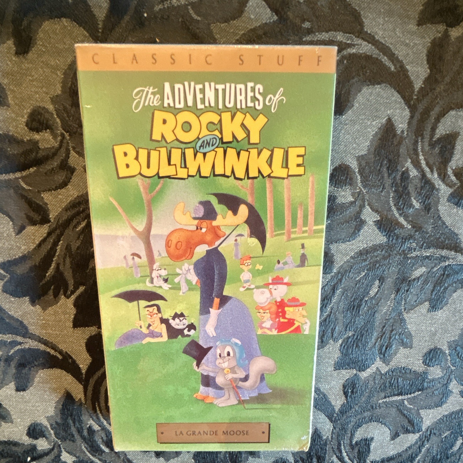 The Adventures of Rocky and Bullwinkle VHS Box Set Vol 1-6 Buena Vista 1992