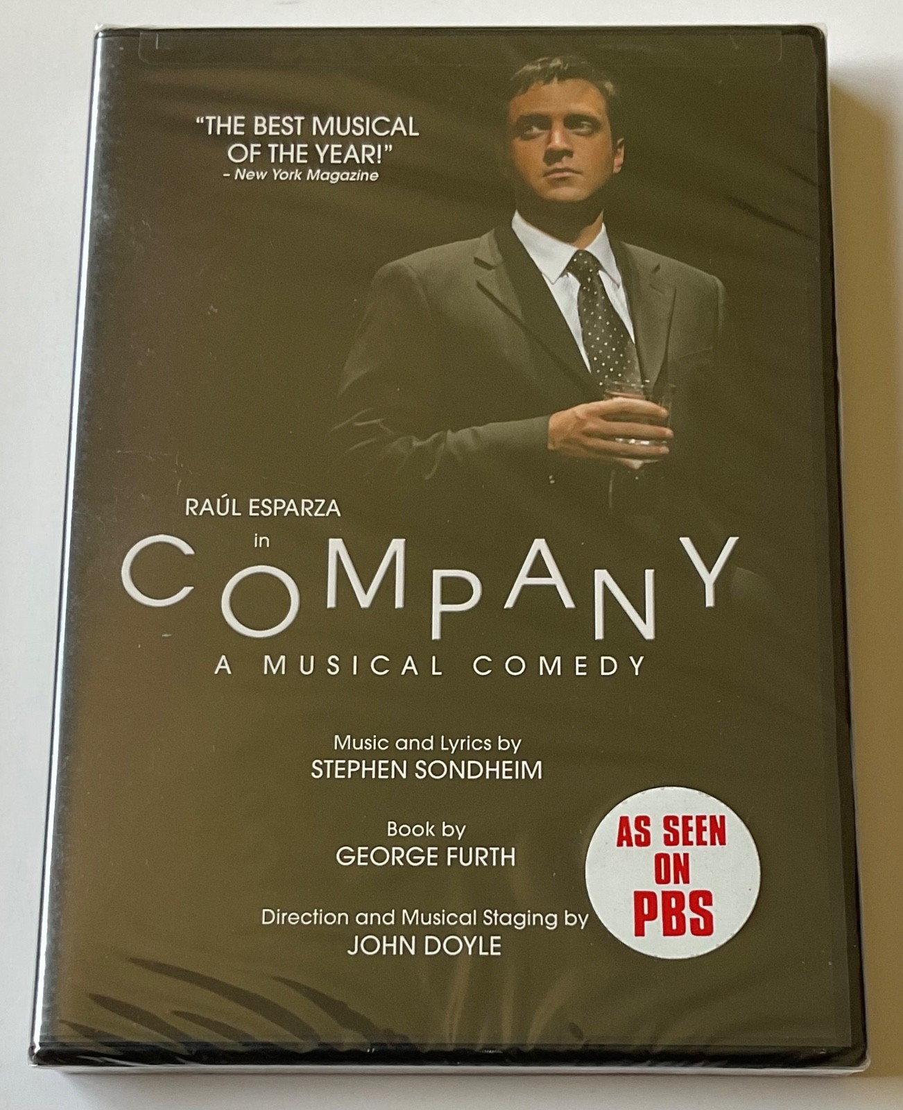 COMPANY Raul Esparza SEALED OOP DVD Stephen Sondheim BONUS FEATURES