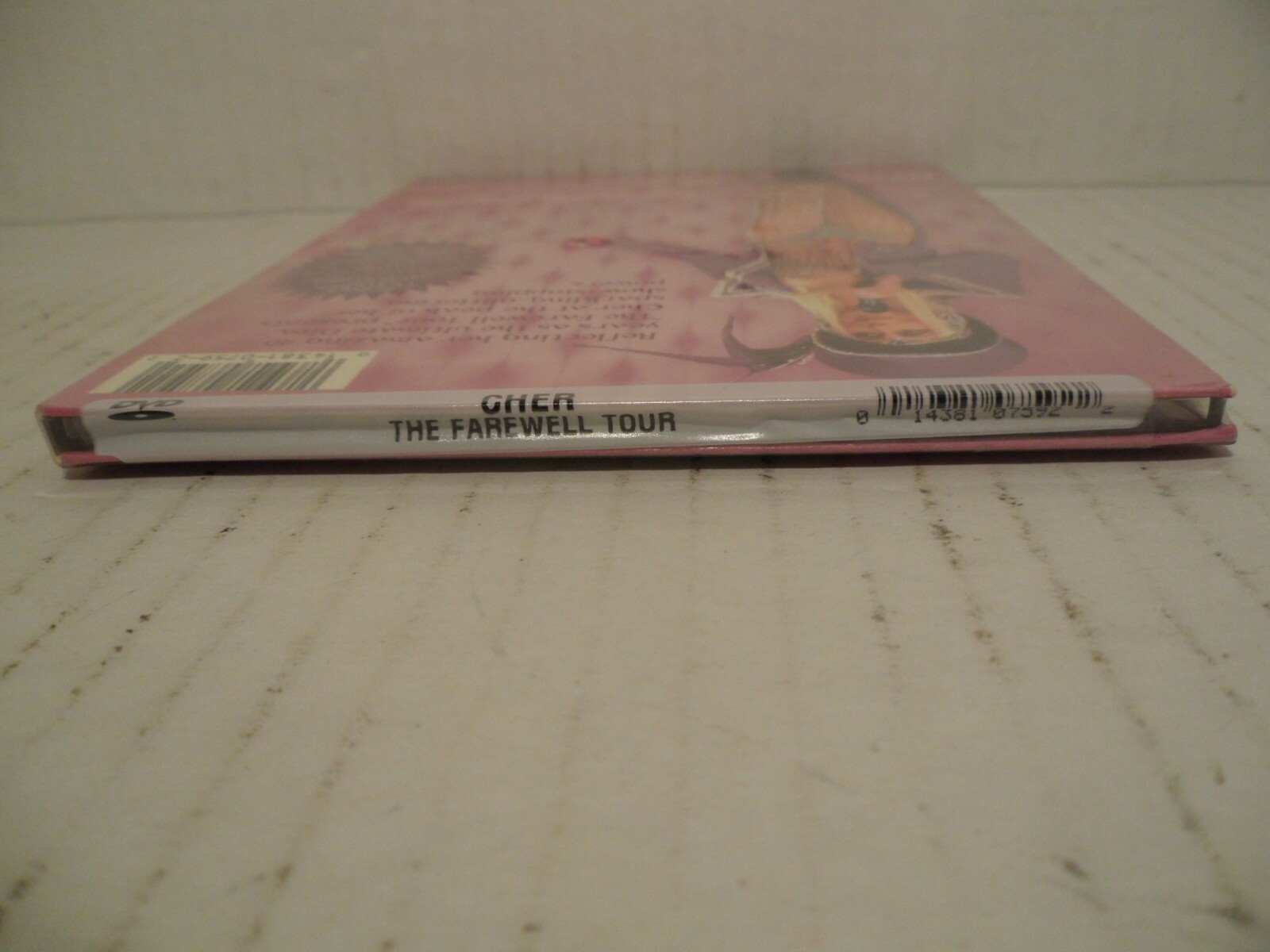 RARE NEW/SEALED CONCERT DVD – CHER THE FAREWELL TOUR (2003) – 3D COVER