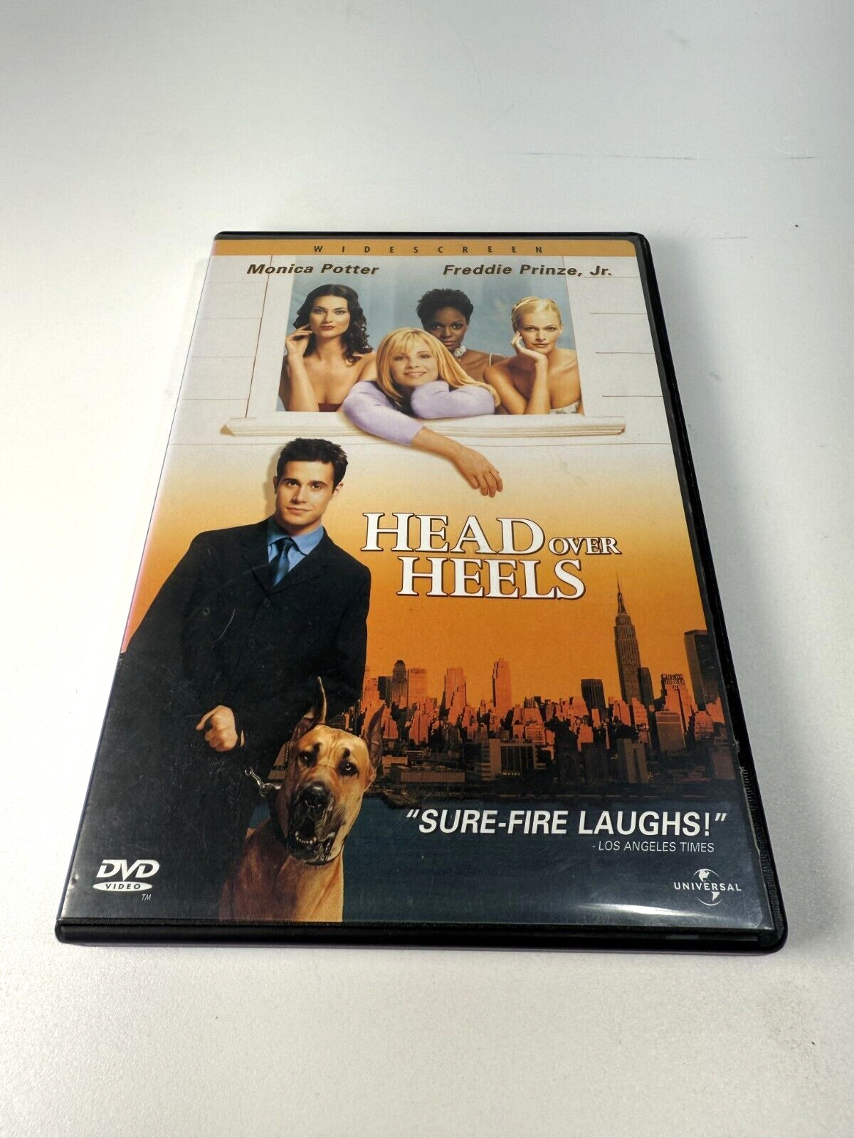 Head Over Heels (DVD 2001) Widescreen Monica Potter, Freddie Prinze, JR