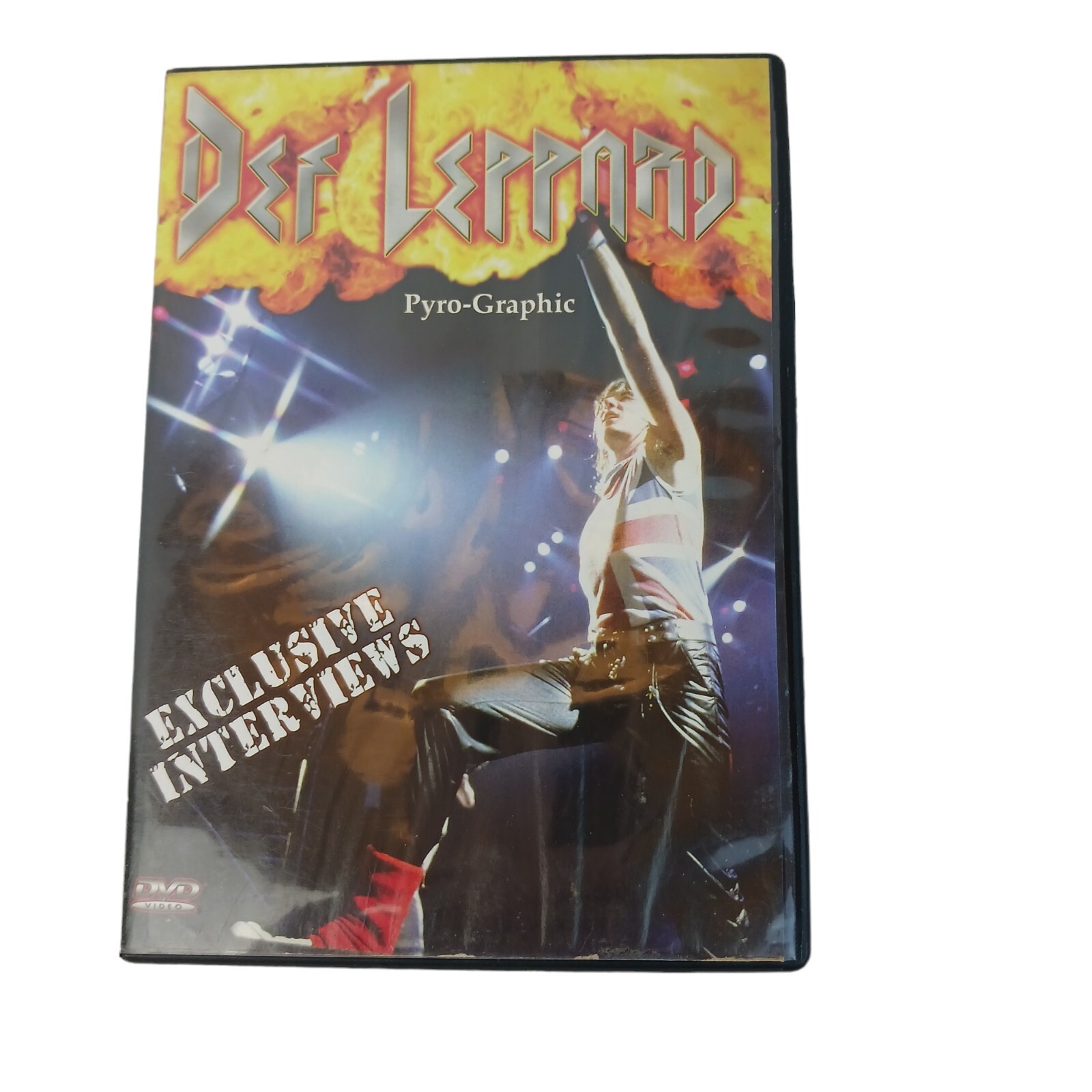 Def Leppard – Pyro-Graphic (DVD, 2004) Hard Rock Music Exclusive Interviews