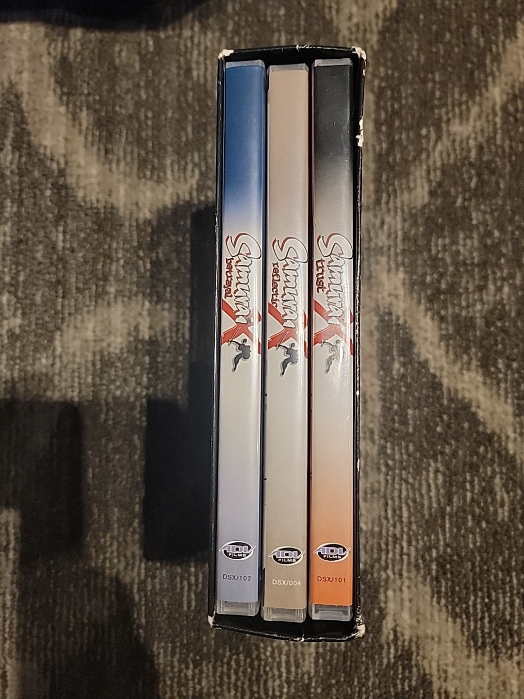 Samurai X Collection DVD Set Rurouni Kenshin Trust Betrayal Reflect Tested