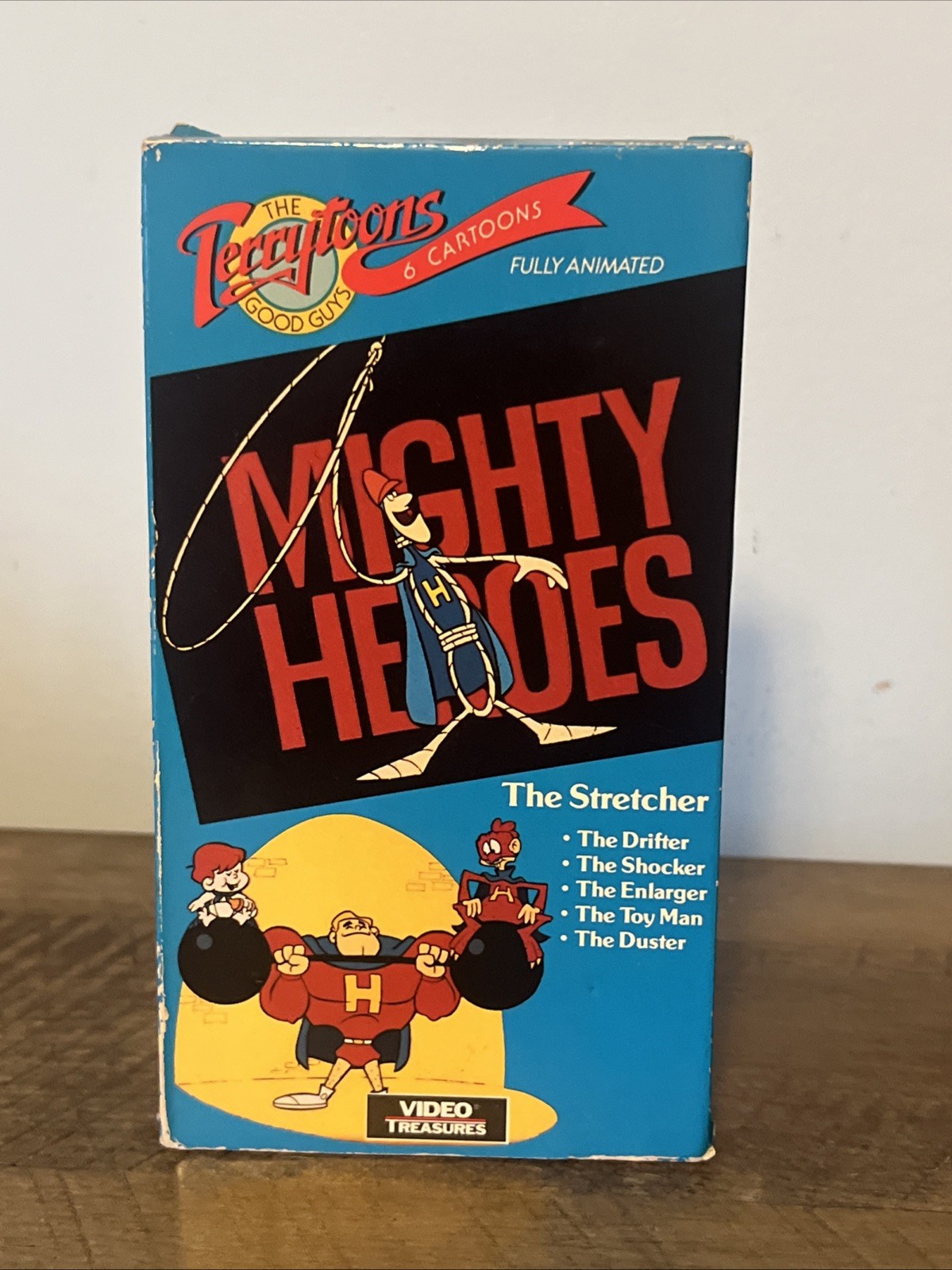 The Terrytoons MIGHTY HEROES – TV Series 1966-1967 ( VHS 1989 Video Treasures )