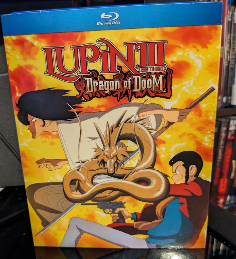 Lupin the 3rd Dragon of Doom Blu-ray Discotek OOP TV Special #6 w/ Slipcover