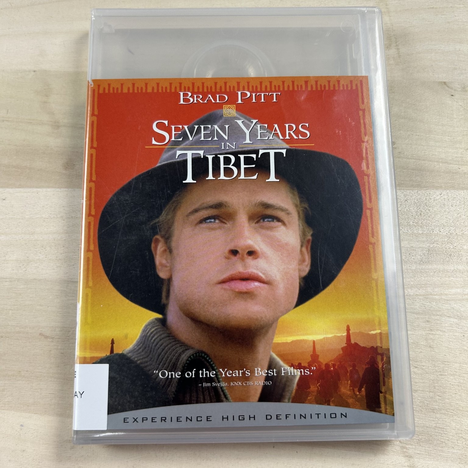 Seven Years in Tibet Blu-ray 1997 Brad Pitt Jean-Jacques Annaud 1080P HD