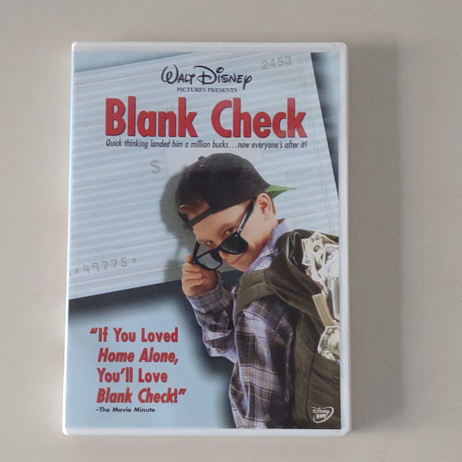 Walt Disney Pictures Blank Check DVD Full Screen PG Rupert Wainwright Bonsall