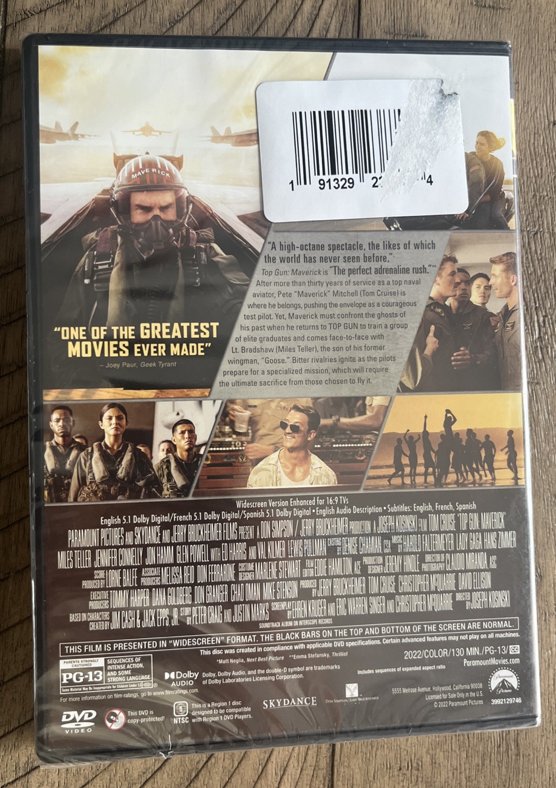 Top Gun Maverick DVD, Brand New And free Shipping.