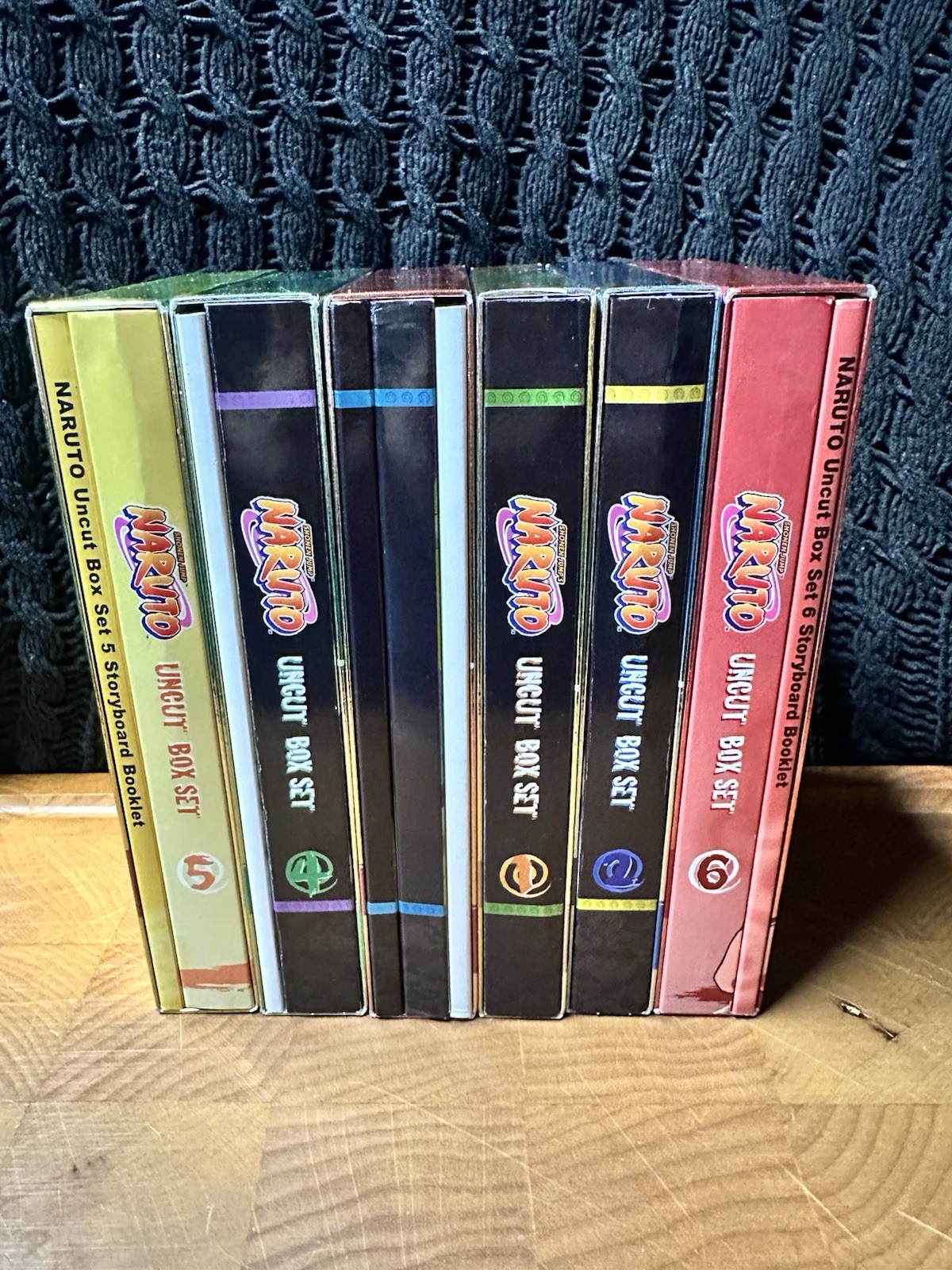 Shonen Jump Naruto Uncut Box Set – 1, 2, 3, 4, 5, 6 – Booklet & Multi-Disc Sets