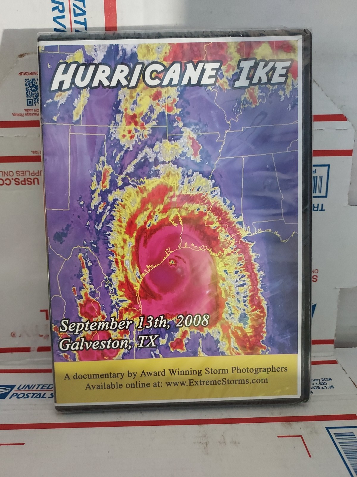 New Sealed Hurricane IKE (2008, DVD, 61 Min Documentary) Galveston, Texas – #172