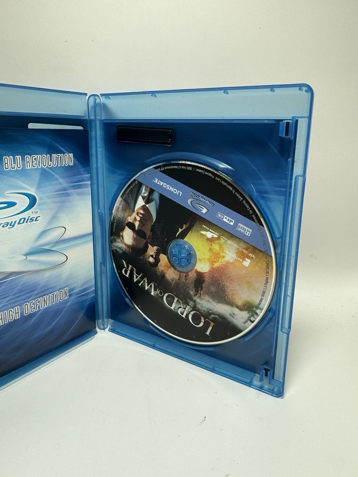 Lord of War (Blu-ray, 2005) Nicolas Cage, Jared Leto & Ethan Hawke