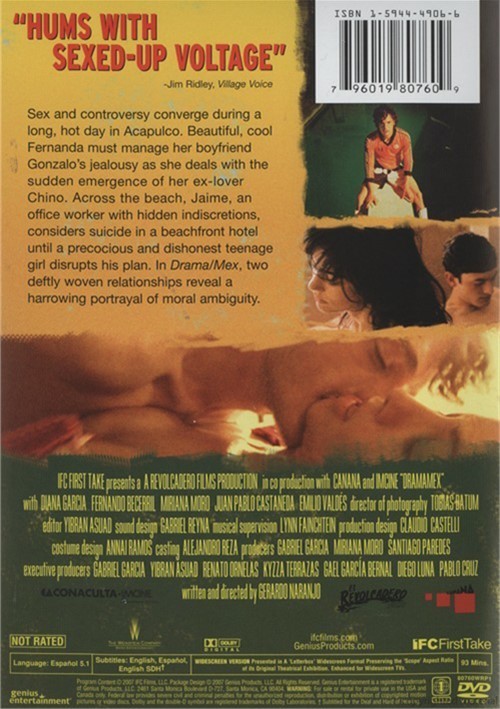 Drama/Mex (DVD, 2007) Spanish Language w/English Subtitles, New/Sealed, Cut UPC
