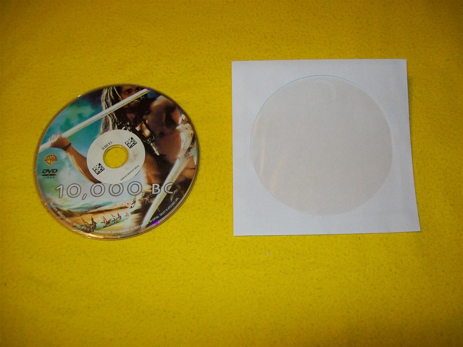 10,000 BC DVD & DISC ONLY NO CASEWIDESCREEN