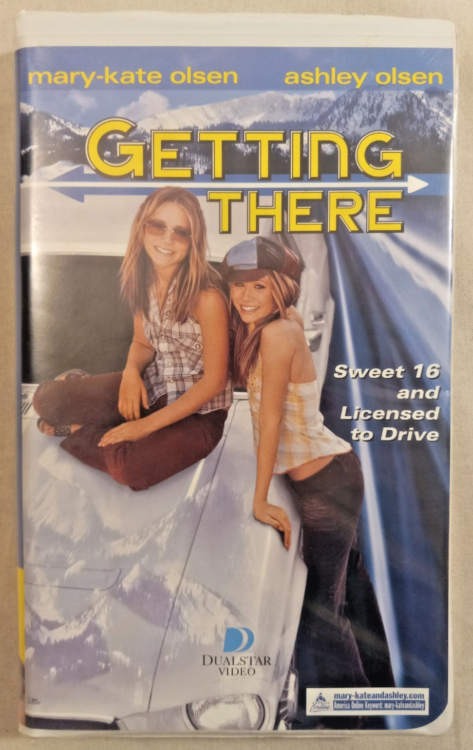Getting There (VHS, 2002, Clam Shell Packaging) Mary Kate & Ashley