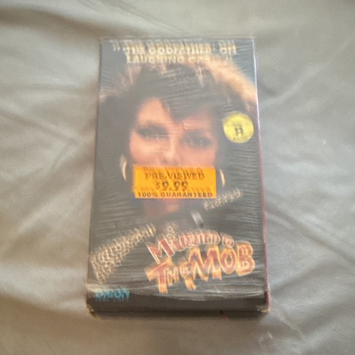 Orion Home Video Married to the Mob VHS NTSC R 1988 Demme Pfeiffer Former Rental