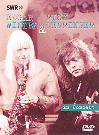 Edgar Winter Rick Derringer In Concert DVD, New, SWR Ohne Filter Germany 3-30-90