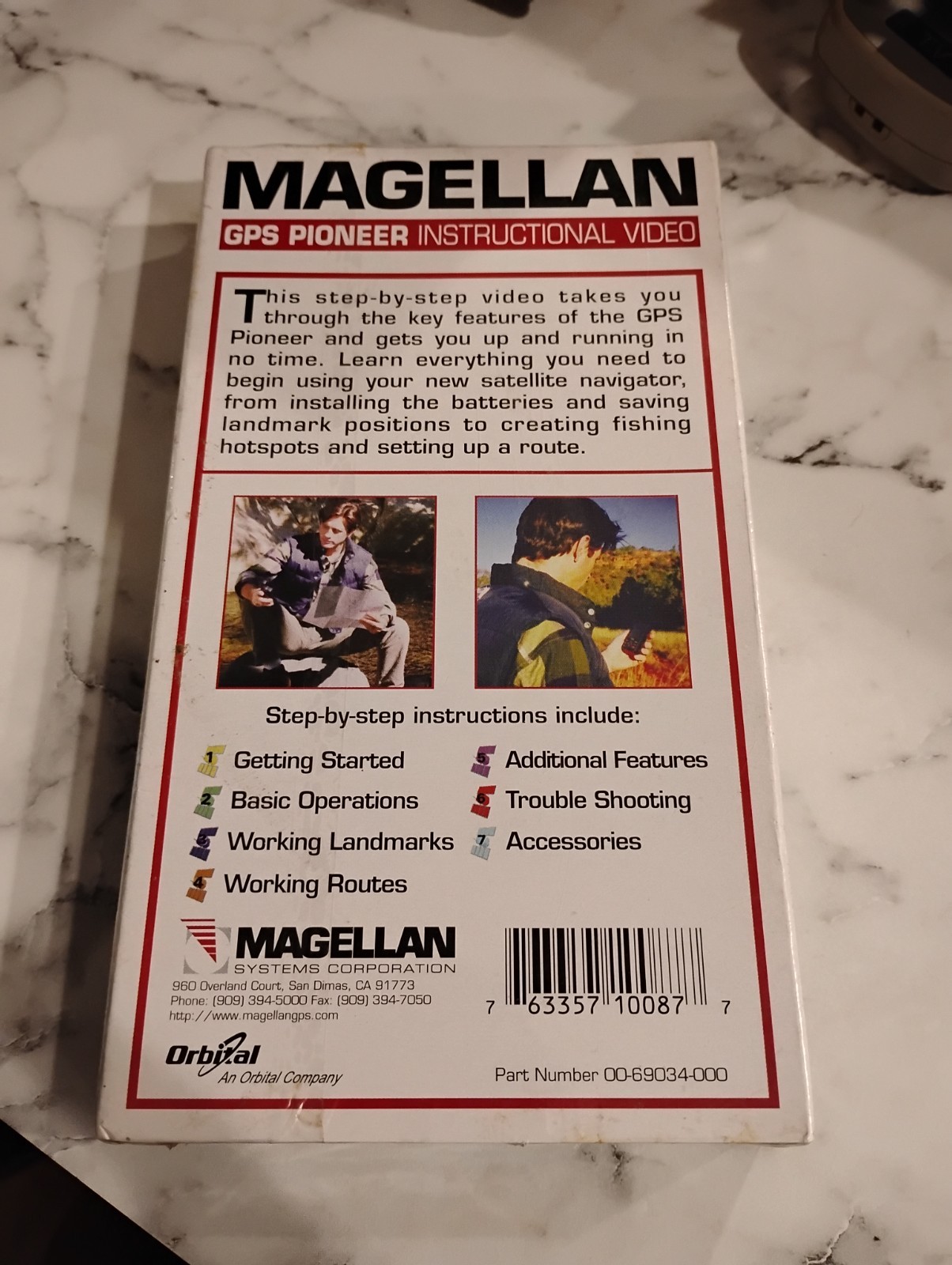 Magellan Instructional Video Brand New Sealed GPS Pioneer, GPS 300 & Blazer12