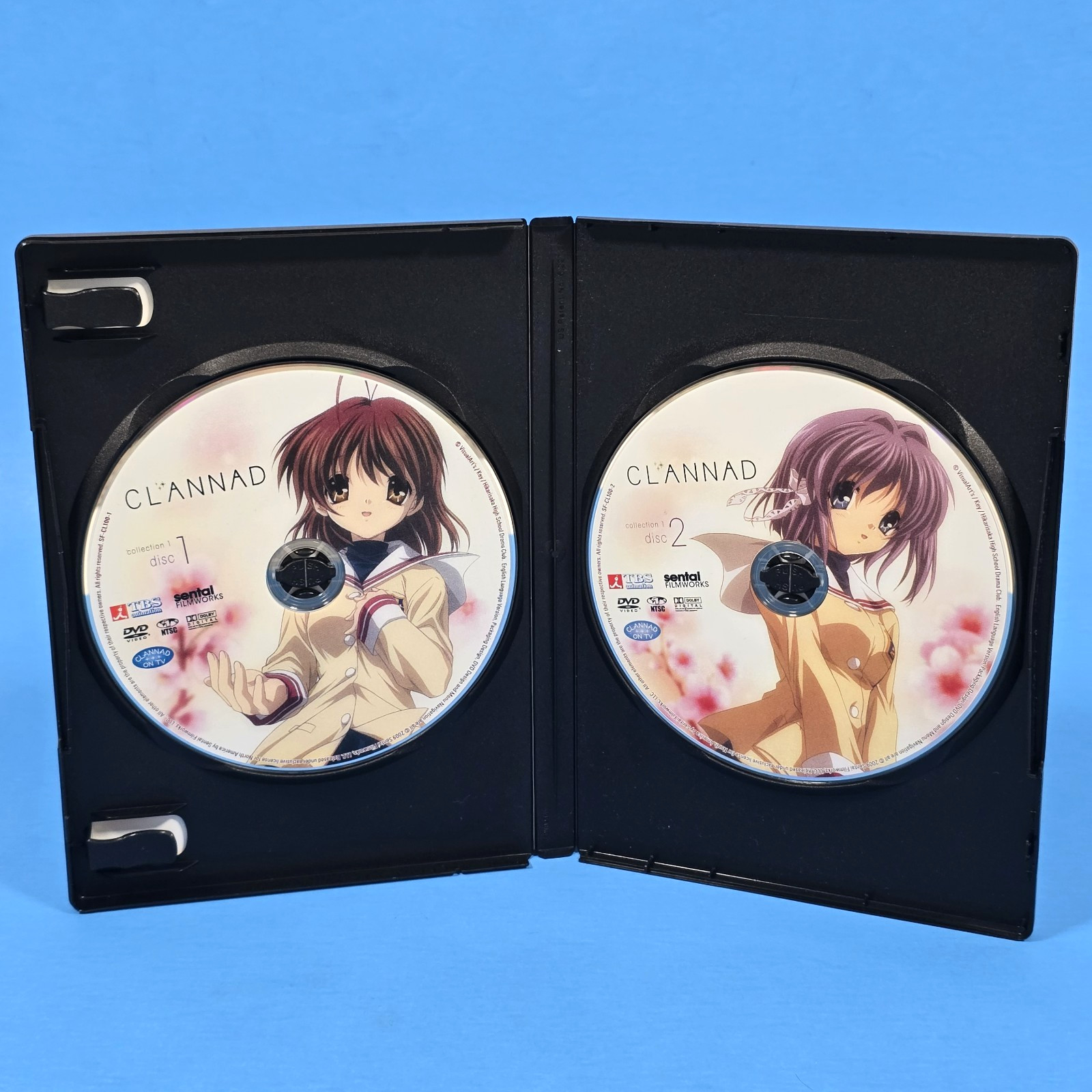 CLANNAD THE COMPLETE SERIES AFTER STORY + MOVIE DVD COLLECTION 2009 SENTAI ANIME