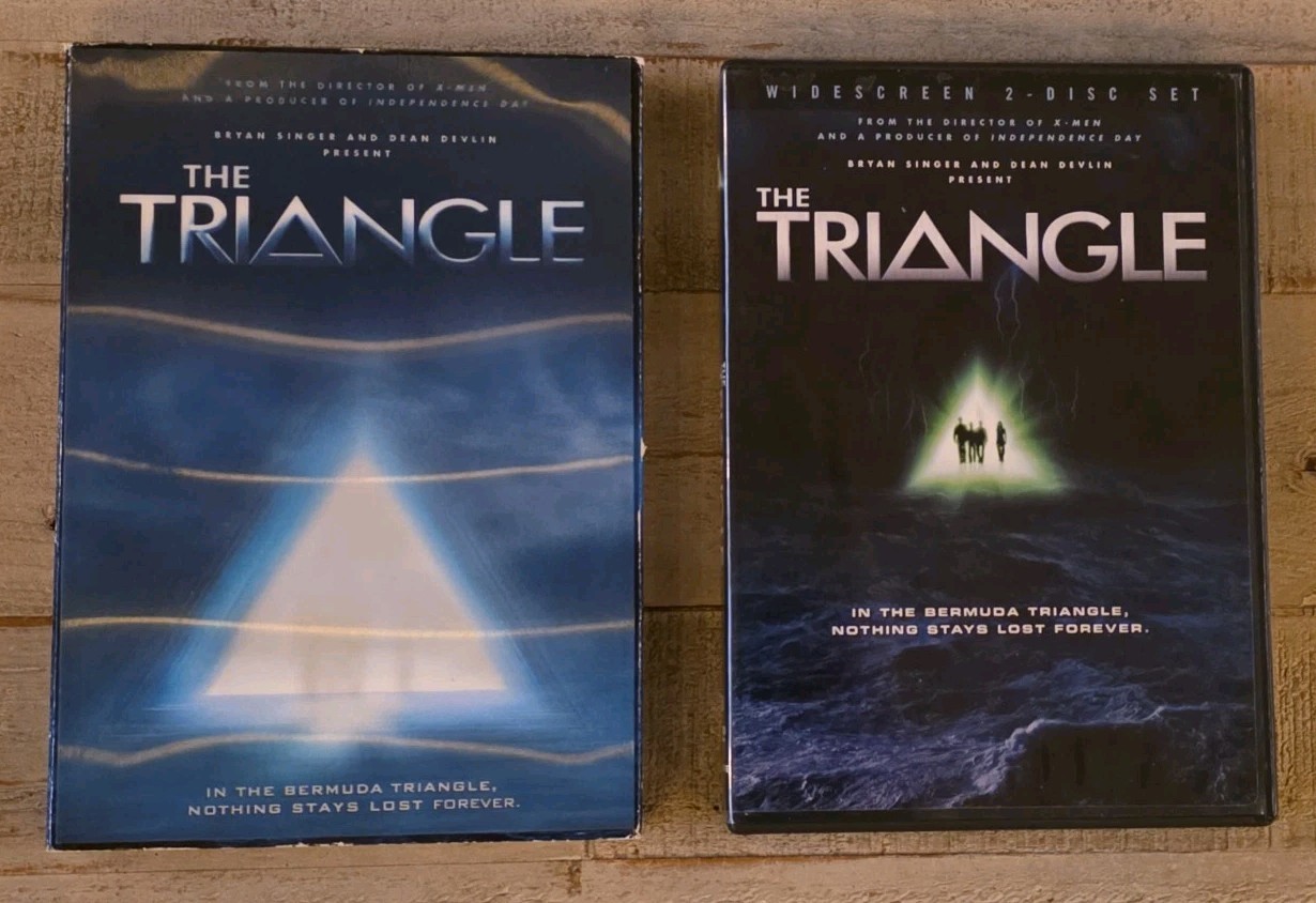 TV Sci-Fi 3-DVD Lot The Triangle / FlashForward / V The Original Miniseries