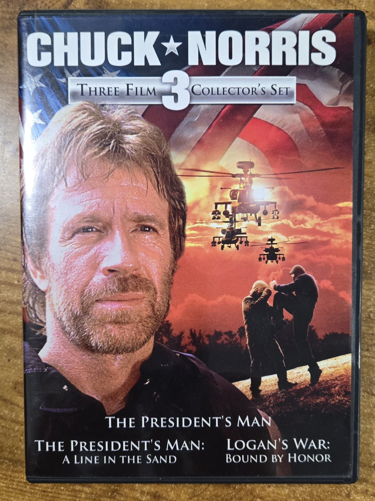 CHUCK NORRIS 3 Film DVD In Excellent Condition, Preowned