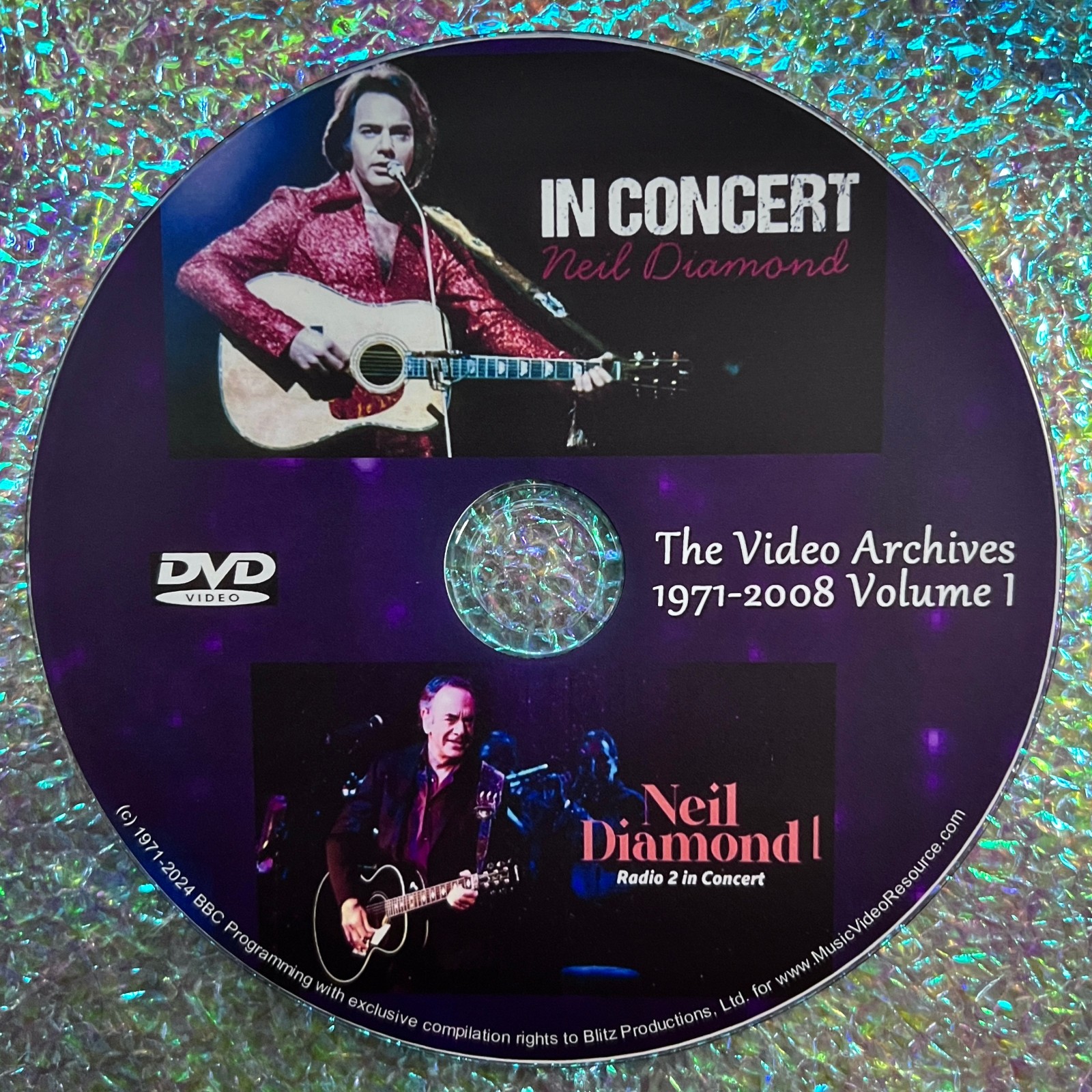 Neil Diamond Video Archives 1971-2021 3 DVD Set Live Performances & Documentary