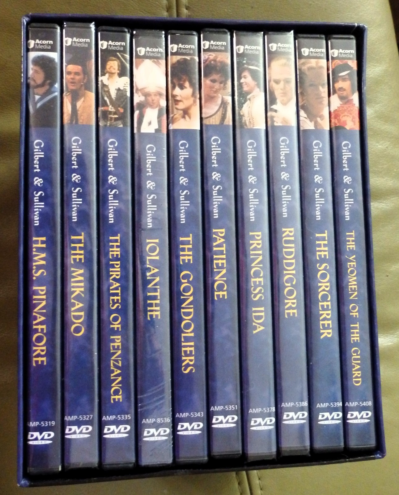 Gilbert Sullivan: Master Collection (DVD, 2002, 10-Disc Set) Many Sealed