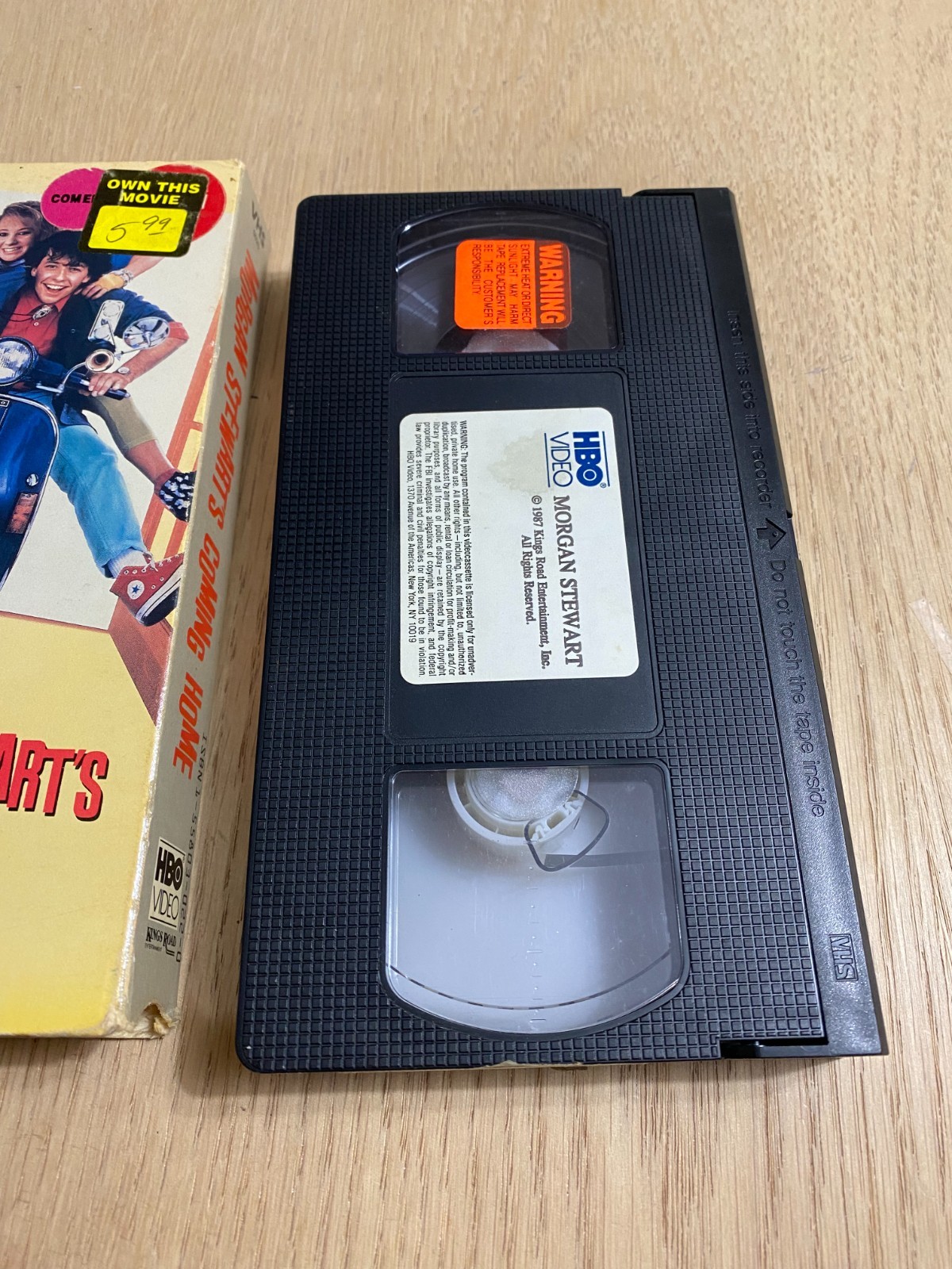Morgan Stewart’s Coming Home VHS 1987 Jon Cryer Comedy HBO Video 92 Minutes