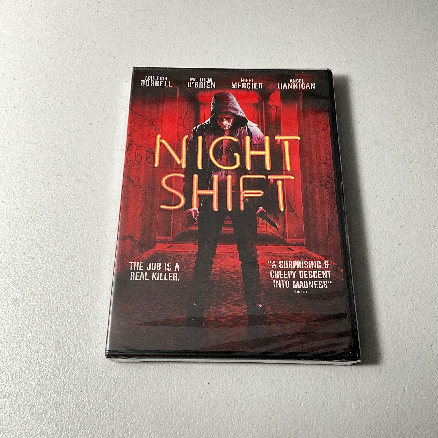 Night Shift DVD 2020 Ashleigh Dorrell Stephen Hall Horror Thriller English SDH